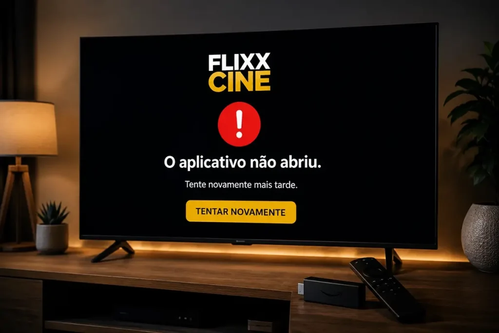 FlixxCine não abre? Como resolver passo a passo